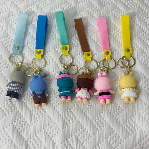 Labubu Keychain Bundle - Multicolor - Picture 2 of 2